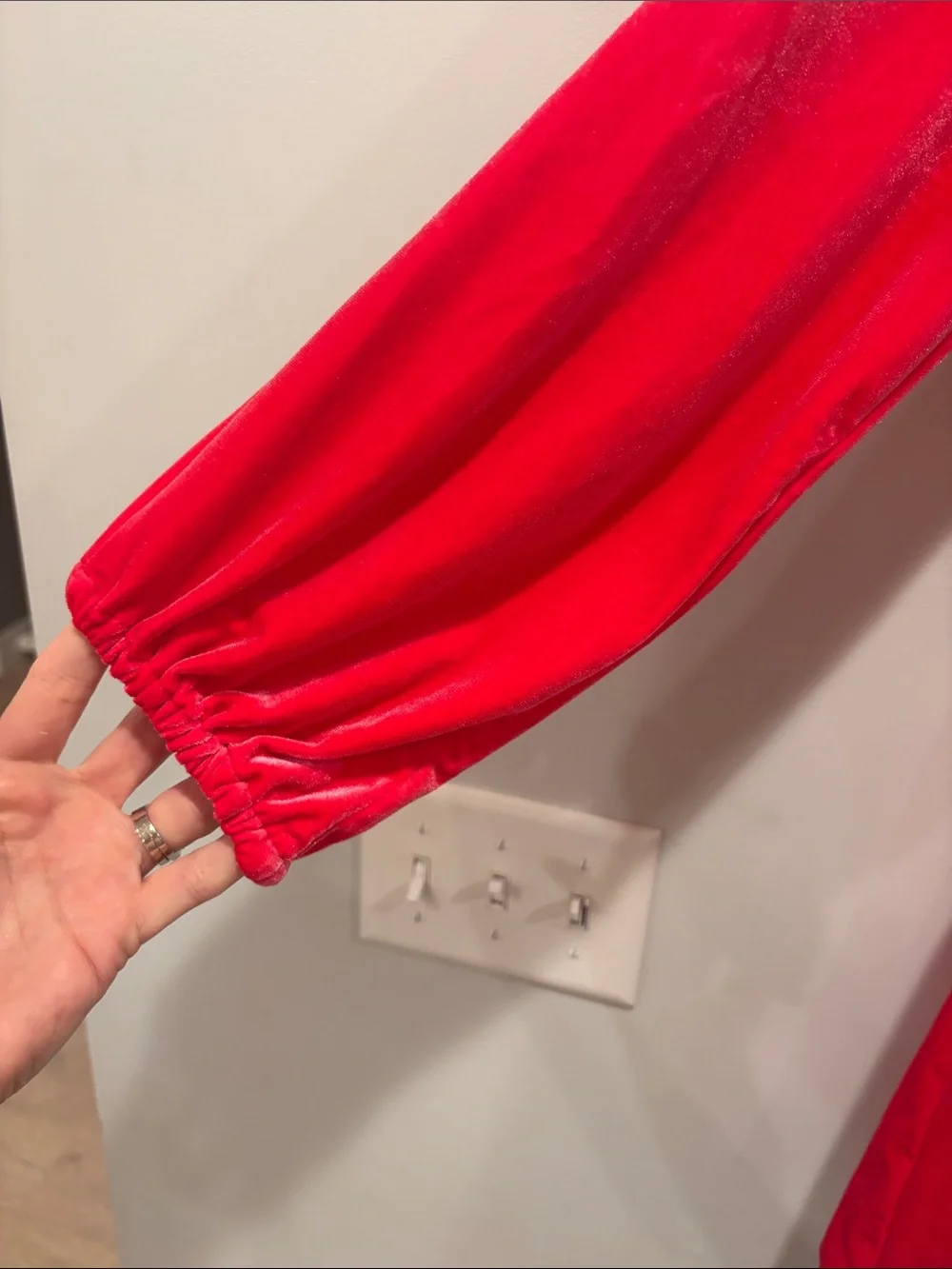 Free People vibrant red